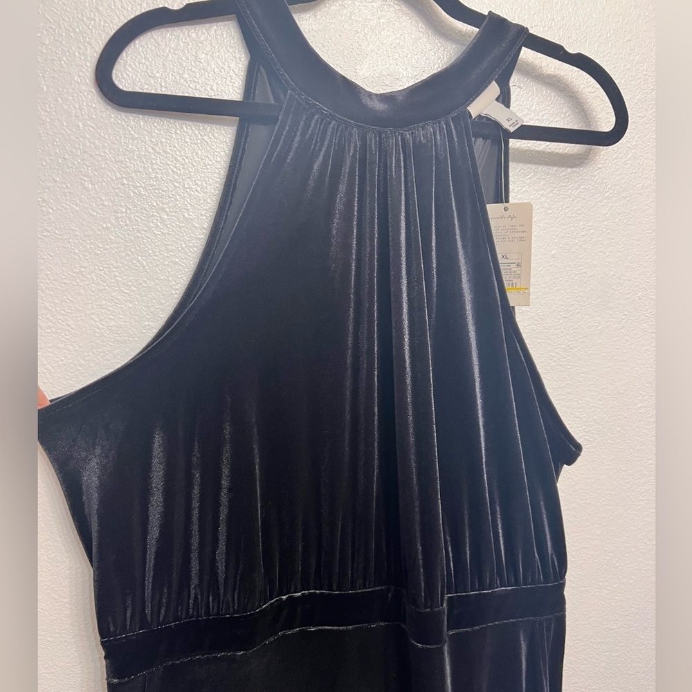 a new day Black Halter Jumpsuit - Picture 6 of 14